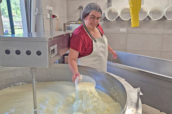 Hier entsteht unser Hofkäse